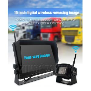 China Infrared Waterproof Wireless Trailer Backup Camera 140 Degree View Large Capacity Battery supplier