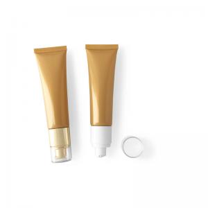 China Hotel 125ml Biodegradable Plastic Cosmetic Tubes With Screw Cap supplier