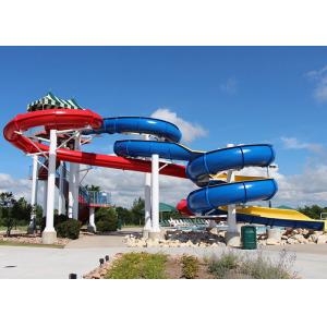 Outdoor / Indoor Small Water Slide Fade Resistant For Holiday Resort