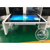Waterproof Capacitive Touch Screen Digital Signage 43'' Coffee / Tea Table With