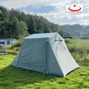 China Best Price 8 Persons Large Waterproof Air Pneumatic Tent Outdoor Inflatable Lawn Arabic Camping Tent For Sale supplier
