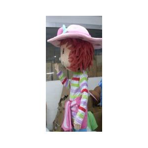 China handmade lovely big-head Strawberry Short mascot costume for adult wholesale