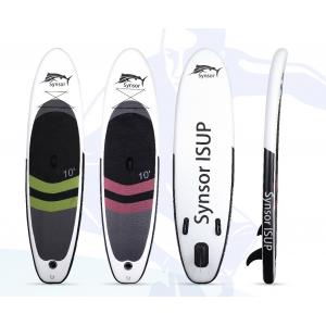 Funsor Inflatable Stand Up Paddle Board , Surfing Blow Up Paddle Board 22 PSI