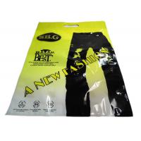 China Transparent Perforated Plastic Garment Packaging Bags For Pants on sale
