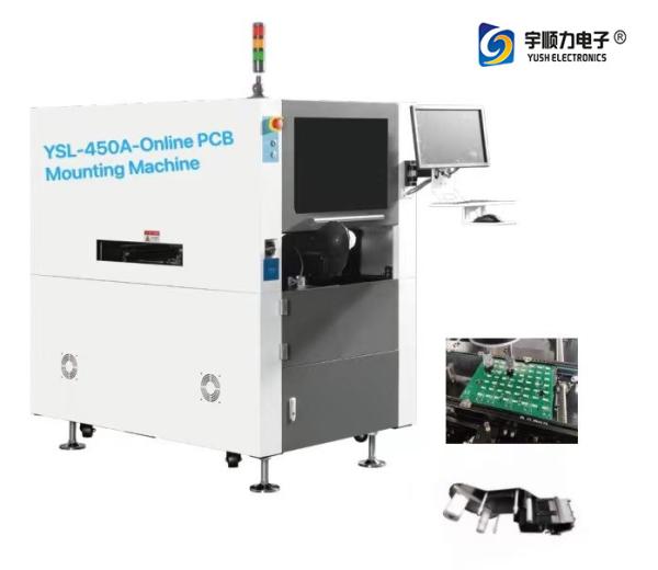 Multi Purpose 1.1 - 2S/PCS Online PCB Mounting Machine