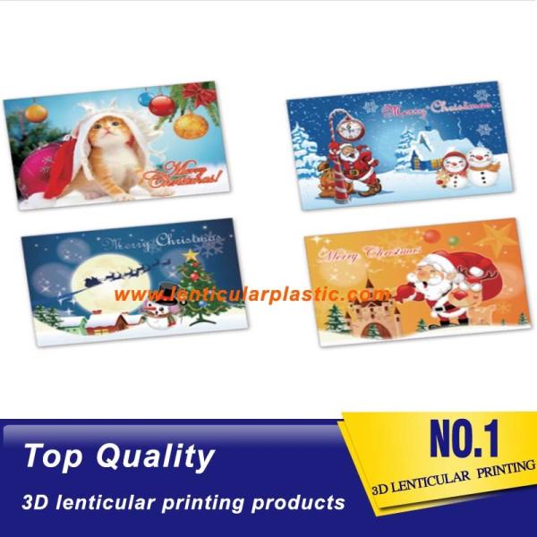 High Definition Lenticular 3D Card Printing Custom Printing 3D Depth