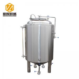 China 6HL Beer Serving Tanks Double Wall Storage Fermenter With Calibrated Strip supplier