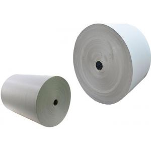 China 300gsm - 650gsm Roll Of Gray Paper Cardboard Roll For Waste Paper Reuse supplier