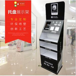 China Floor-standing paper display rack, electronic product mobile phone promotion paper display rack, paper display rack supplier