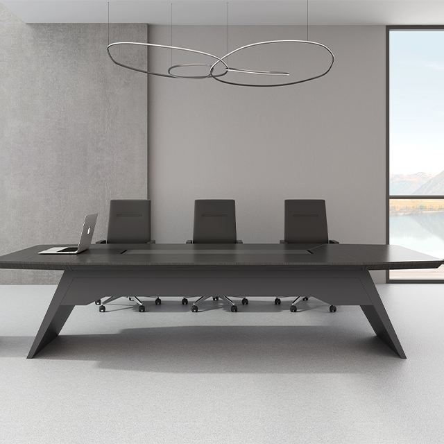 China Modern And Stylish Conference Table With Irregular Tabletop For Multi Person Negotiation, Reception Table, Meeting Space, Office Furniture wholesale