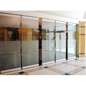 China Ebunge Acoustic Room Dividers Frameless Tempered Glass Partition Wall For Office Space supplier