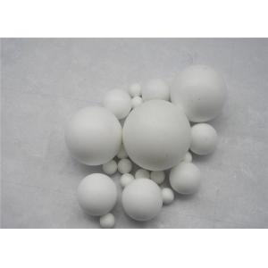 China White Plastic Molded Parts  / Ptfe Solid Plastic Balls Coloured Customized supplier