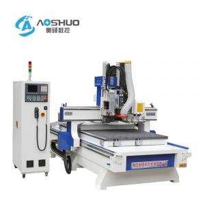 China Door Plate Furniture Wood Cutting Machine 3 Axis Cnc Router X/Y Axis Guide Rack supplier