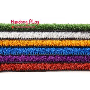 China Professional Realistic Artificial Grass , Residential Artificial Turf Strong Color Fastness supplier
