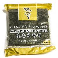 China Japanese Yaki Sushi Nori Seaweed Roasted Seaweed Paper 50 Sheets on sale