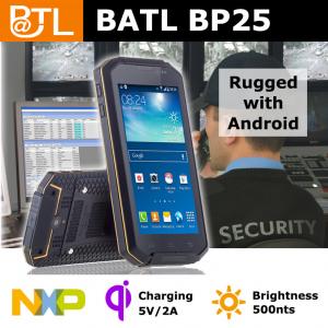 Wholesaler BATL BP25 ip66 QI Wireless charging tough mobile phone handsets