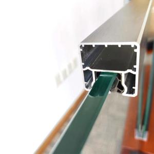 Brushed Glass Guardrail Aluminum Handrail for Modern Buildings