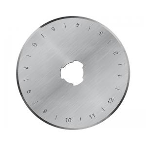 China 0.3mm ISO 45mm Rotary Cutter Blades 55 HRC Tungsten Carbide Glass Cutter supplier
