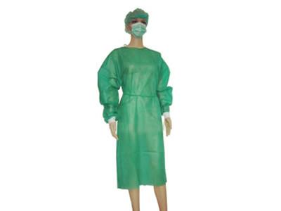 El vestido resistente químico del aislamiento del polipropileno modificó las mangas largas del color para requisitos particulares