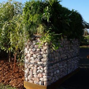 DIY Landscape Construction 8mm Galvanised Gabion Baskets