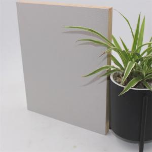 E0 Grade Particle Textured MDF Panels Hot Melt Adhesive Carb P2 Listed