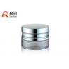 China Empty round transparent cosmetic bottles and jars set 100ml 120ml 50g wholesale