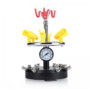 China Stainless Steel Tattoo Accessories Airbrush Holder Stand Clamp On Table Mounted supplier