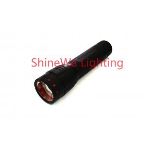 China 300 Lumen Brightest Zoomable Flashlight / Adjustable Focus Cree Led Flashlight supplier
