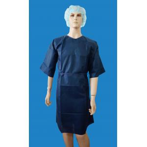 China Non Woven 120x140cm 24 G/M2 Medical Patient Gowns supplier