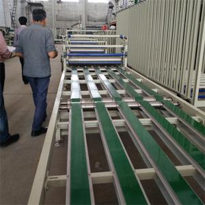 China Fireproof / Waterproof Fiber Cement Siding Sheet Assembly Line 1 Year Warranty supplier