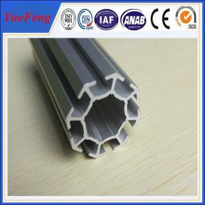 China 6063 t5 aluminum profile for exhibition booth, easy to assemble aluminium tubes supplier