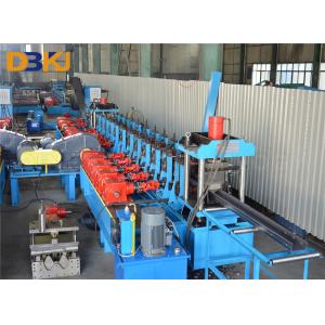 China 76mm Shaft  Gearbox 5mm Post C Section Roll Forming Machine supplier