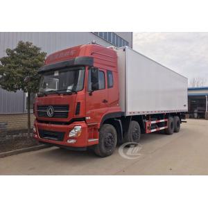 China Dongfeng Commercial Refrigerated Box Truck 12 Wheel 245hp 20 Ton -18 ℃  Degree supplier