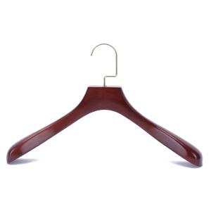 Betterall Flat Hook Wooden Material Anti-slip Luxury Wooden Hangers