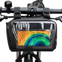 Touch Screen Bike Phone Bag Cycling Waterproof Phone Case Wallet Pouch Outdoor 20x8x10cm