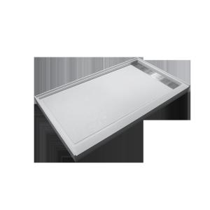 China Artificial Stone Non Slip Shower Tray White Walk In Shower Tray supplier