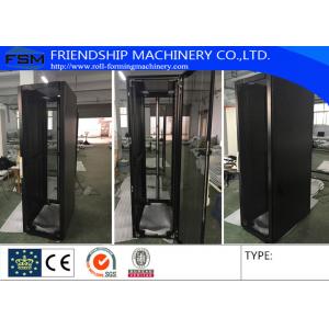 China Network Cabinet Rack Roll Forming Machine For 1.5mm Thick supplier