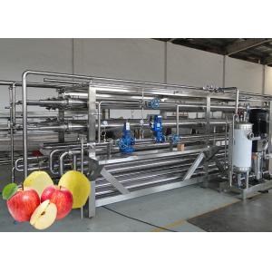 Ss304 UHT Sterilizer Machine Complete Fruit Jam Paste Processing Line