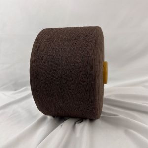 China NE8s NE10s Navy Blue / Yellow Regenerated Cotton-Polyester Blended Yarn For Making Fabrics wholesale