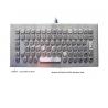 China Brushed Stainless Steel Ruggedized Keyboard IP68 Vandal Resistant wholesale
