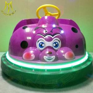 China Hansel amusement machines coin operated battery plastic bumper car supplier