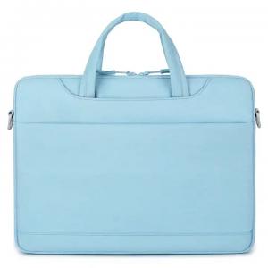 China Male Female Leather Tablet Briefcase 12.5 / 11.6 / 15.6 Inch PU Laptop Sleeve Bag supplier