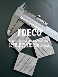 China Drilled &amp; Milled Hole Plates as Filter Screens/Separating Screens, Micro Perforations, Drilled Perforated Screen wholesale