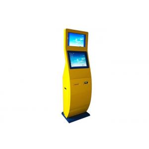 China Internet Self Service Kiosk / Interactive Information Kiosk Inner Speaker For Hotel supplier