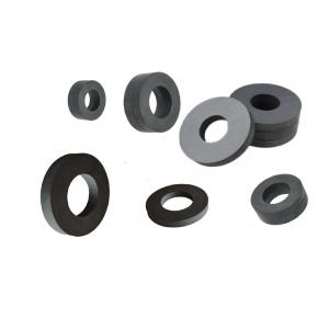 China Customized ISO9001 Ferrite Ring Magnet Black NdFeB Ring Magnet Rustproof supplier