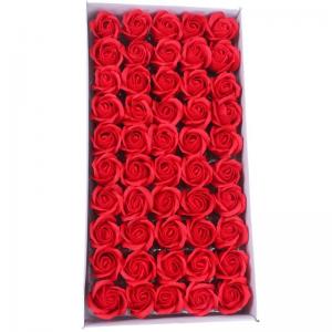Soap Roses Artificial Flower for Christmas Gift Material  Valentine's Day Rose Flower Heads Soap Flower