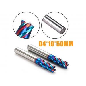 China HRC65 Nano Coating Solid Carbide End Mills Machine Tools For stainless steel supplier
