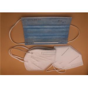 Cup Shape KN95 Dust Mask / White KN95 Medical Mask With Breathing Valve