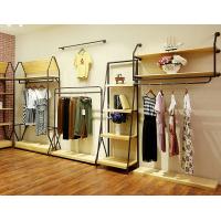 China Durable Lady'S Clothing Display Racks Shop Clothes Rack Fashionable Design on sale
