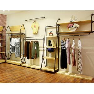 Durable Lady'S Clothing Display Racks Shop Clothes Rack Fashionable Design